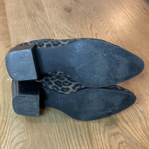 Rag & Bone Rover Cheetah Suede Ankle Boots 39.5 EUC - Picture 4 of 11
